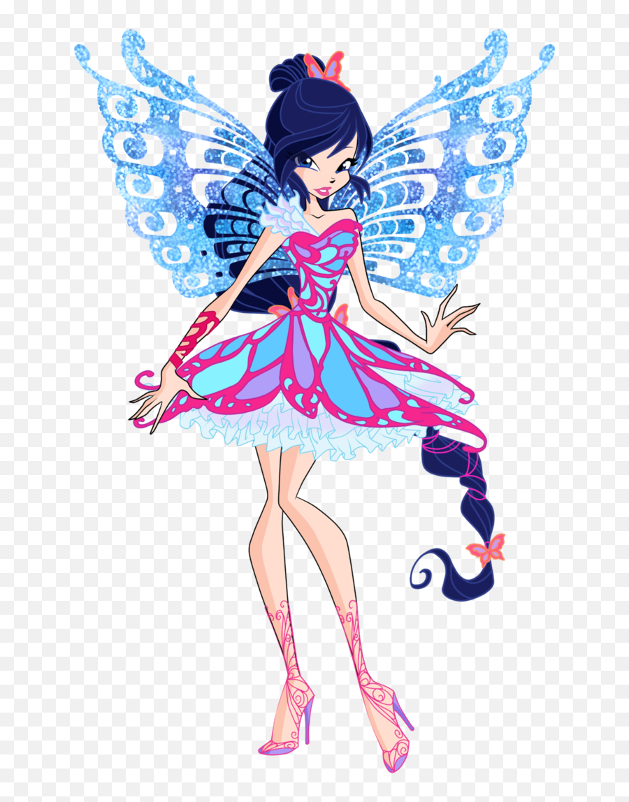 Fairies Clipart Love - Winx Club Musa Butterflix Season 8 Emoji,Toothferry Facebook Emojis