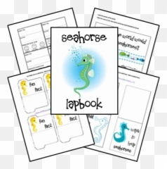 Seahorse Lapbook U2013 Homeschool Share - Lapbook Cats Emoji,Facebook Emoticons Seahorse