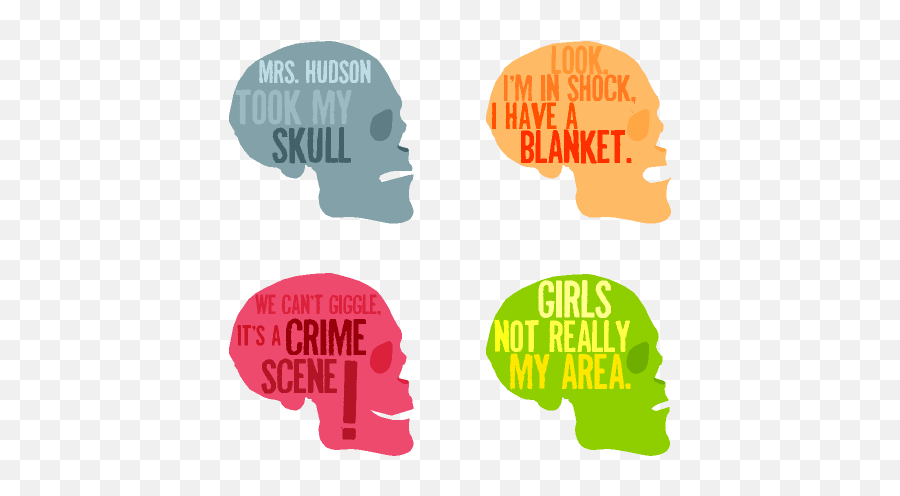Quotes About Skulls - We Can T Giggle A Crime Scene Reply Emoji,Sherlock Quotes Emotion