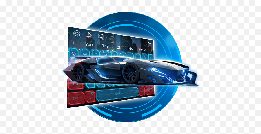 Blue Car Keyboard - U200c Google Play Automotive Paint Emoji,Sports Car Emoji