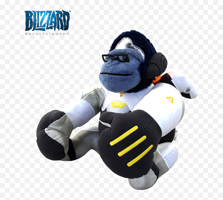 Download Overwatch Winston Png Vector Library Stock - Overwatch Winston Plush Clear Background Emoji,Winston Overwatch Emoticon