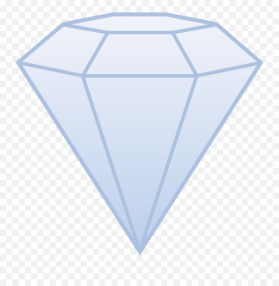 Diamond Clipart 2 - Transparent Diamond Vector Emoji,2 Diamond Emoji