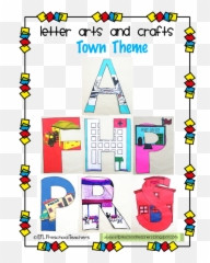 Esl Town Theme For Preschool Level Alphabet Craft Emoji,Emotions List For Preschoolers