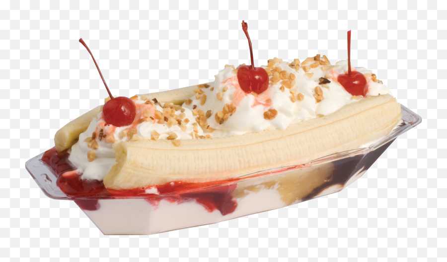 Banana Split Free Png Image Png Arts Emoji,Free Banana Emojis For Texting