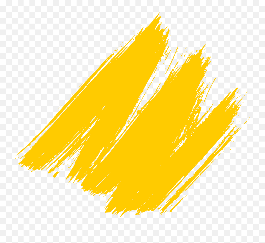 Yellow Brush Stroke Style Png Transparent Background Free Emoji,Style & Emotion Real Time