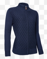 Abacus Sportswear Navy Knitted Golf Cardigan - Avondale Emoji,Emojis For Knitters