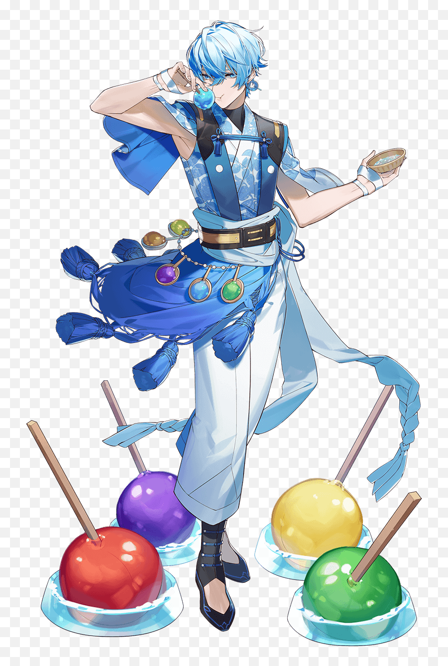 Anzu Ame - Feed The Floof Emoji,Emojis Eating Candy