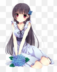 Anime Girl Wallpaper Transparent - Anime Clipart Png Emoji,Girl Emoji Wallpaper