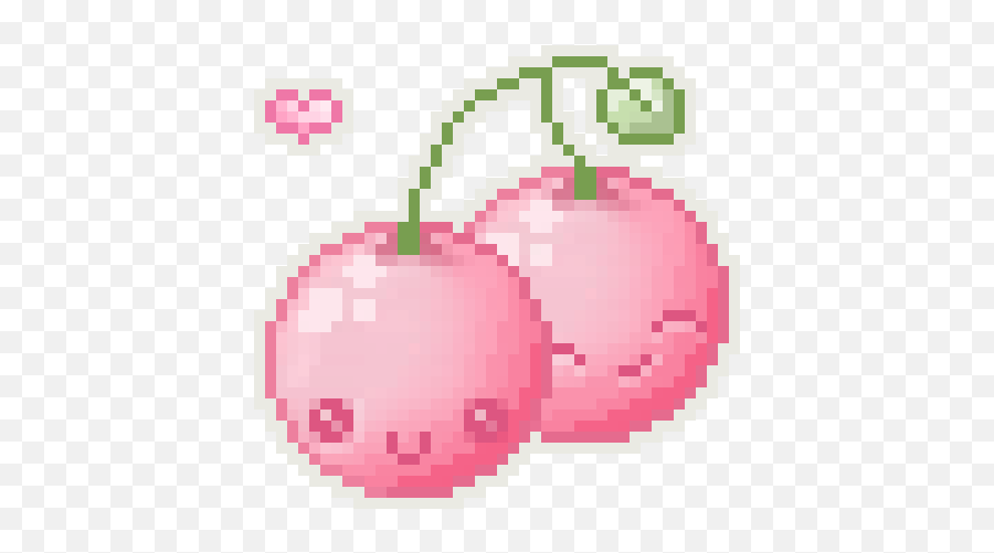 3xx - Pixel Donut Emoji,Cherry Emoji