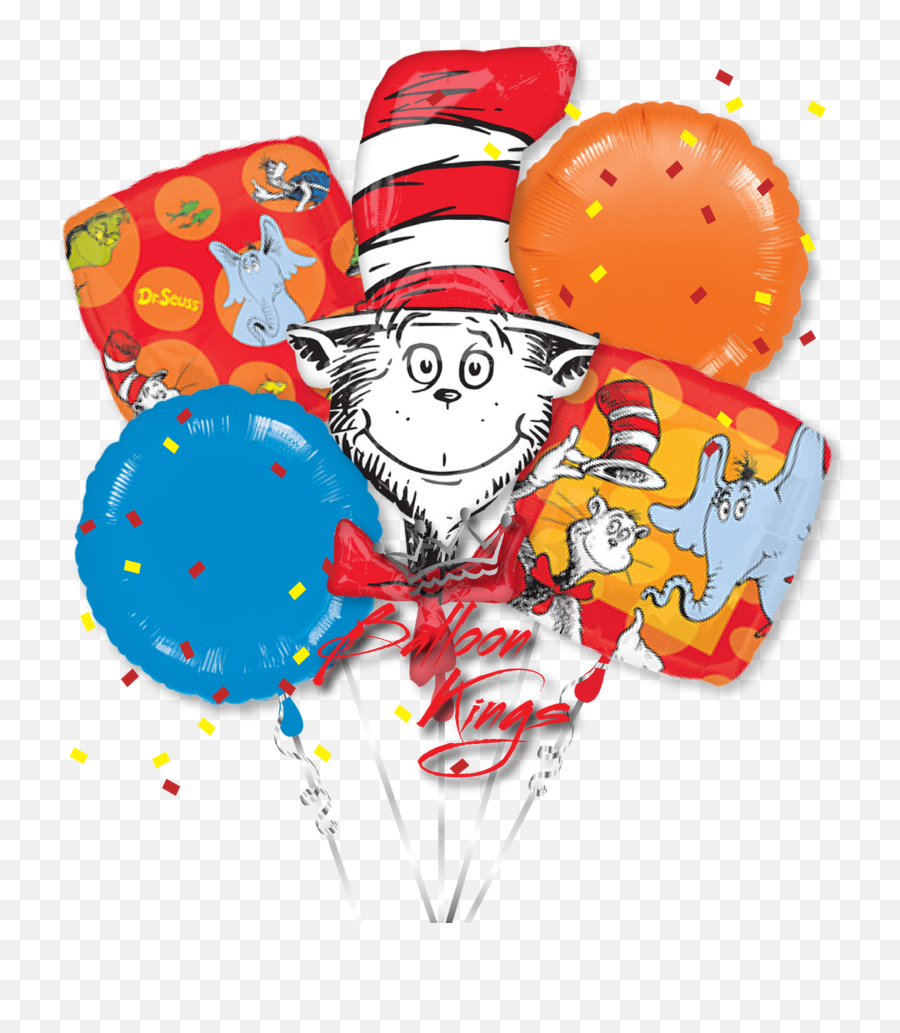 Dr Seuss Cat In The Hat Bouquet Emoji,Boquet Emoji