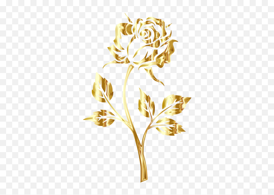 Golden Rose No Background Free Svg Emoji,Bouquet Emoji Copy & Paste
