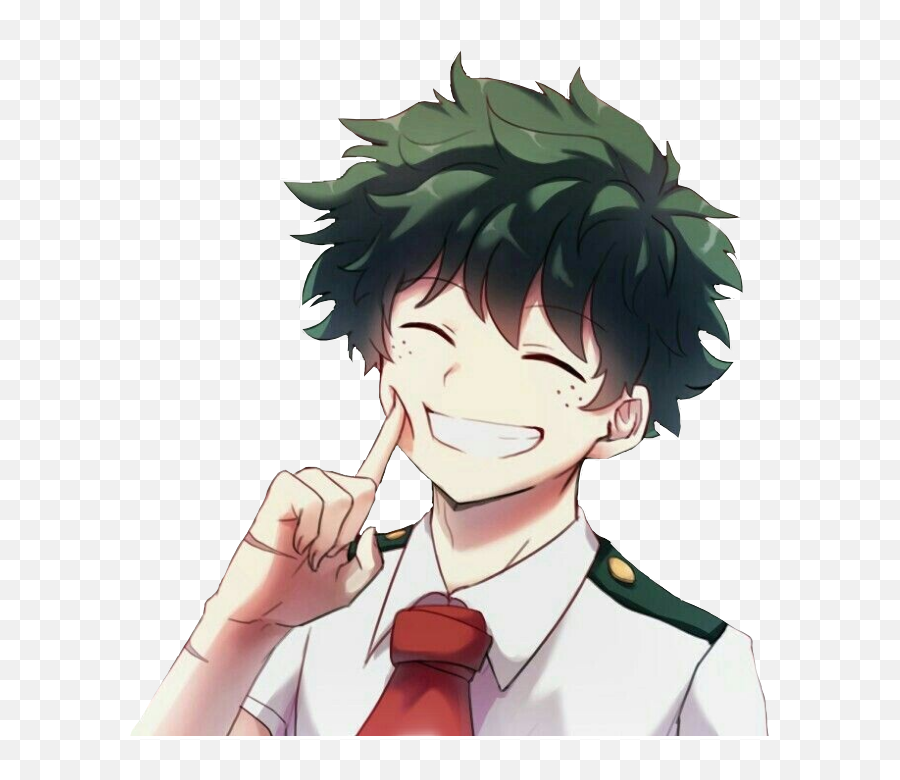 Deku Izukumidoriya Midoriya Sticker By Ryko Lin - Anime Deku Emoji,Deku Emoji