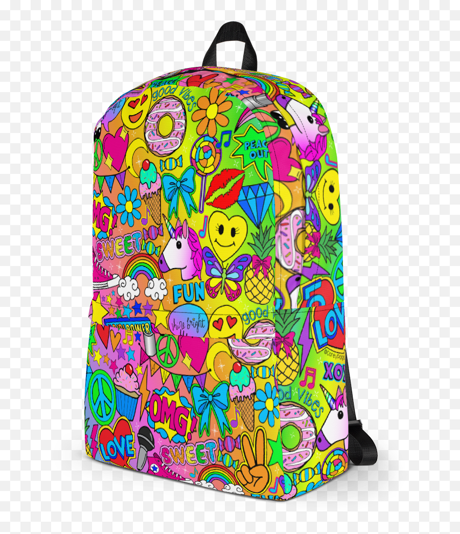Glamour Glitter Backpack - For Teen Emoji,Emoji Backpacks At Walmart