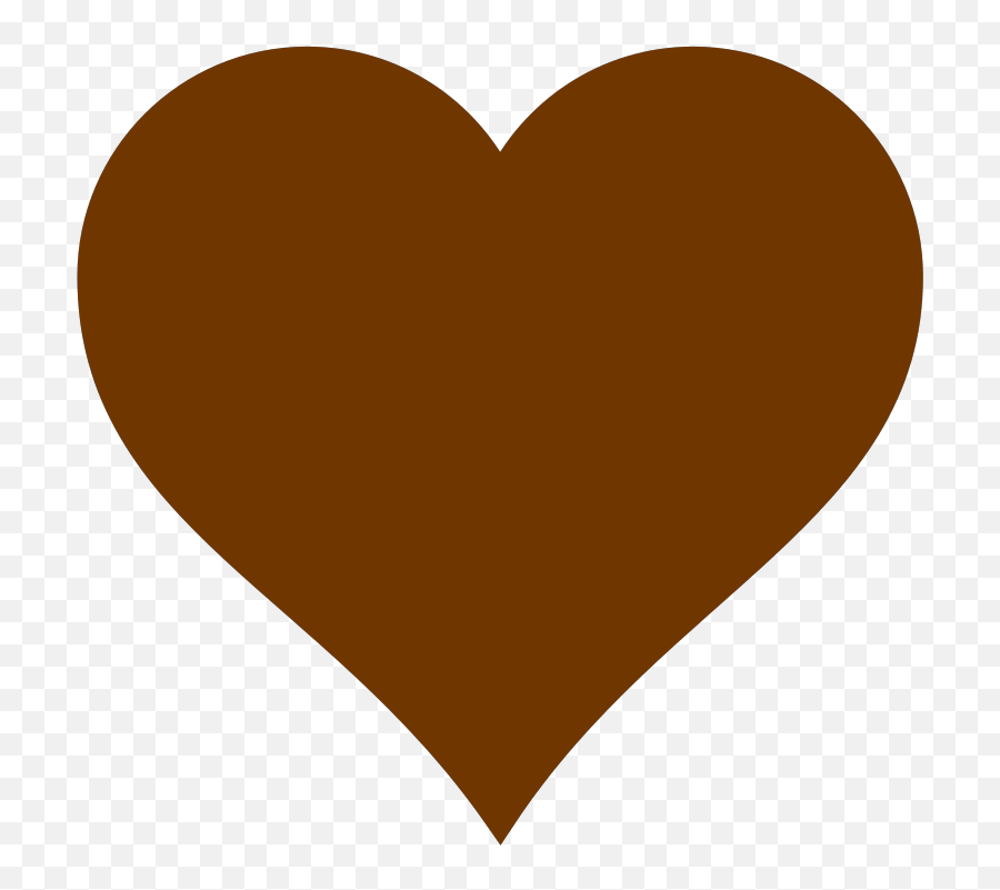 Brown Heart Png Svg Clip Art For Web - Girly Emoji,Brown Heart Emoji