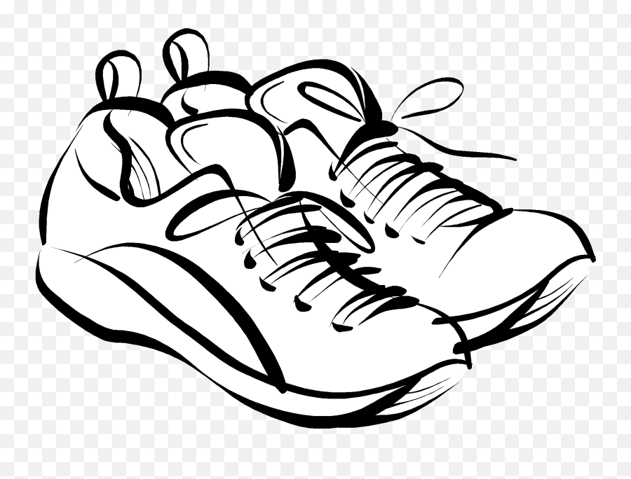 Sneaker Shoes Clipart - Clipart Running Shoes Png Emoji,Emoji Tennis Shoes