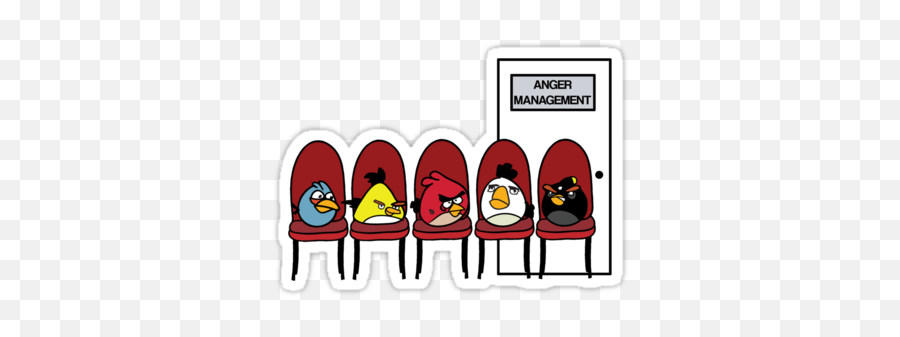 Angry Birds In Counseling - Flightless Bird Emoji,Angry Bird Emoticon Facebook