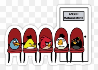 Angry Birds In Counseling - Flightless Bird Emoji,Angry Bird Emoticon Facebook
