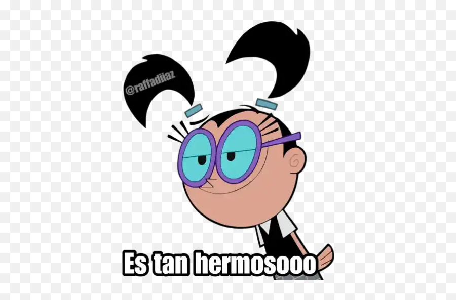 Los Padrinos Mágicos Stickers For Whatsapp - Stickers De Tootie Emoji,Futurama Emojis