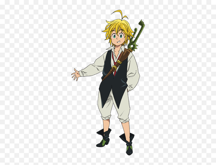 The Seven Deadly Sins Meliodas - Meliodas Seven Deadly Sins Emoji,Sinful Emotions