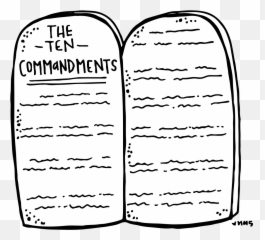 Moses Clipart 10 Commandment Moses 10 - Clip Art Ten Commandments Emoji,Moses Emoji
