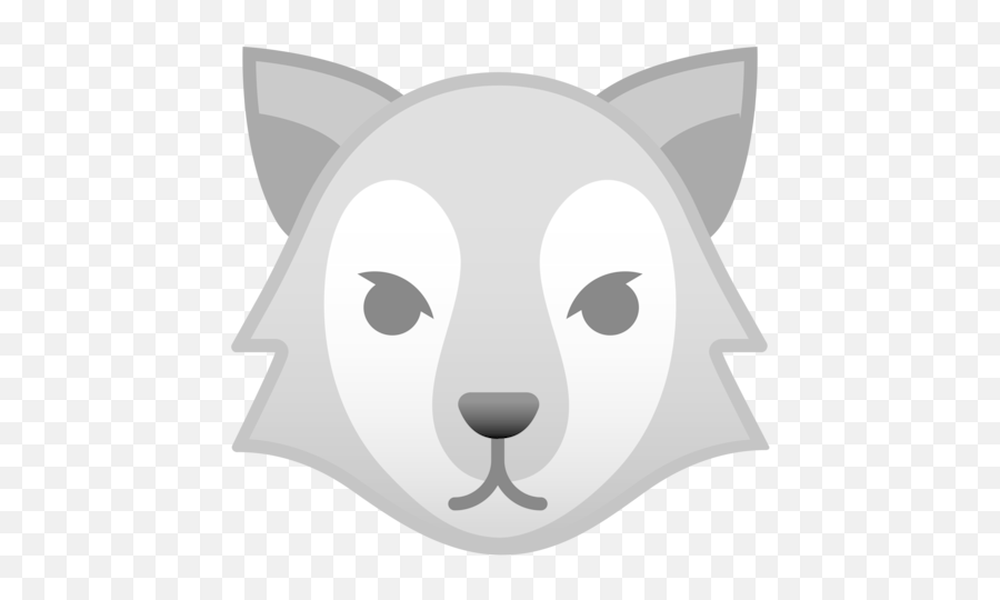 Wolf Emoji - Wolf Emoji,Inverted Cross Emoji