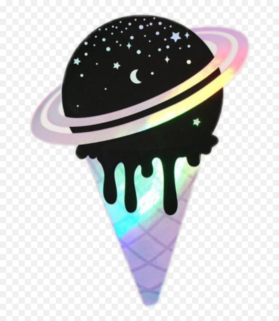 Ice Cream Sticker Challenge On Picsart - Ice Cream Space Sticker Emoji,Ice Cream Emoji Text