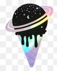 Ice Cream Sticker Challenge On Picsart - Ice Cream Space Sticker Emoji,Ice Cream Emoji Text