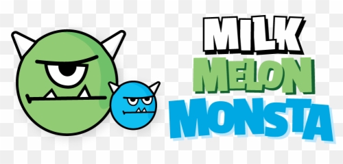 Milk Monsta Series - Happy Emoji,Cantelope Emoticon