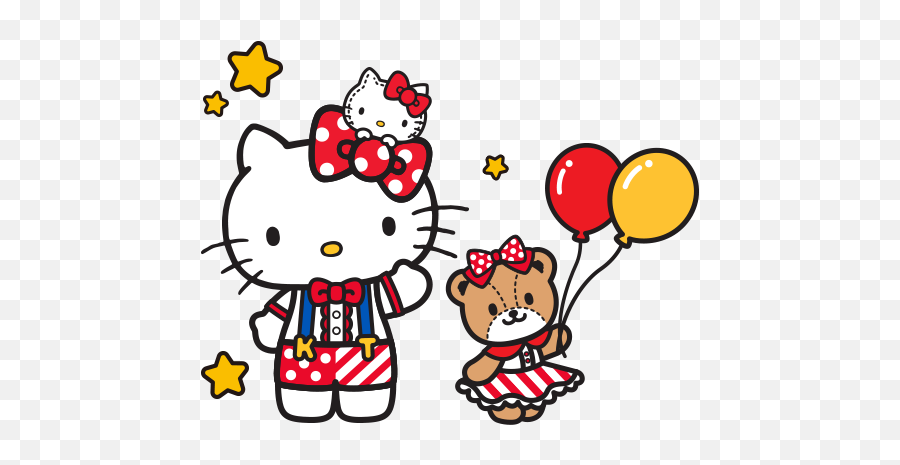 Amazing Kitty Go - Hello Kitty Png Black Emoji,Hello Kitty Happy Birthday Emoticon