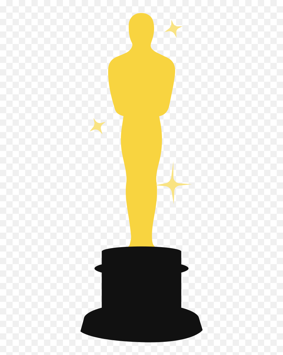 Oscar Trophy Template Clipart - Oscar De Papel De Trouxa Emoji,Oscar Emoji