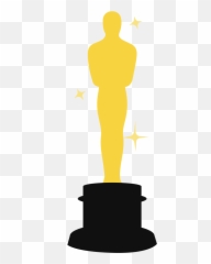 Oscar Trophy Template Clipart - Oscar De Papel De Trouxa Emoji,Oscar Emoji