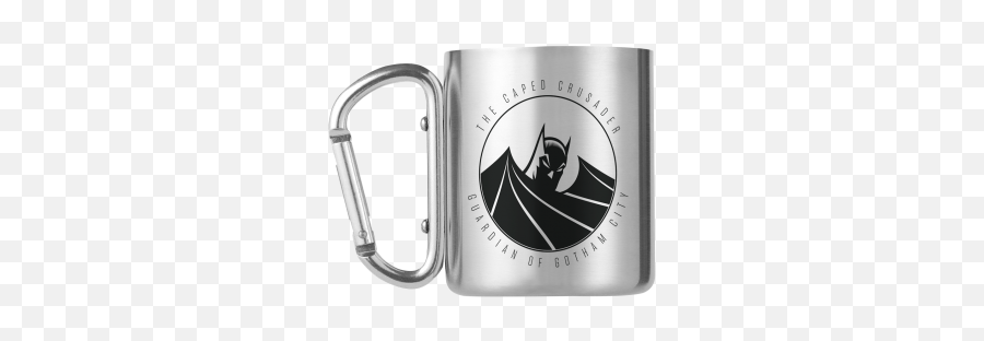 Dc Comics Caped Crusader Carabiner Mug - Lord Of The Rings Mug Emoji,Dc Comics Emoji