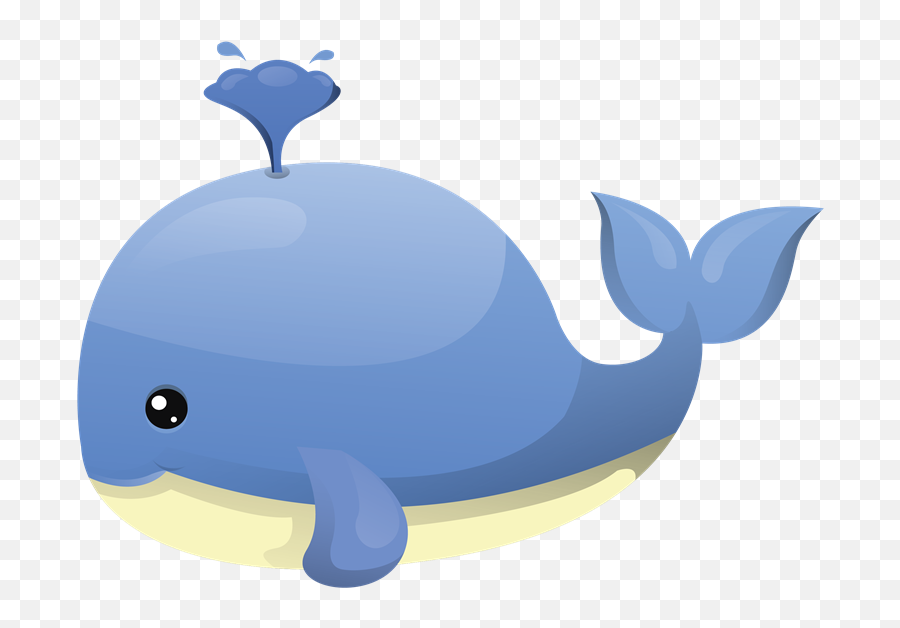 Emoji Clipart Whale Emoji Whale - Whale Cartoon Png,Whale Emoji Pillow