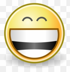 Download Facial Expression Clipart Smiley Emoticon Grin Face - Grin Smiley Emoji,Smiley Emoticon