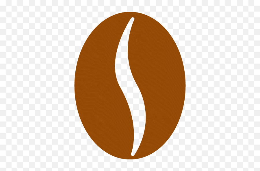 Brown Coffee Bean Icon - Free Brown Coffee Icons Icon Coffee Bean Png Emoji,Coffee Emoticon Gif