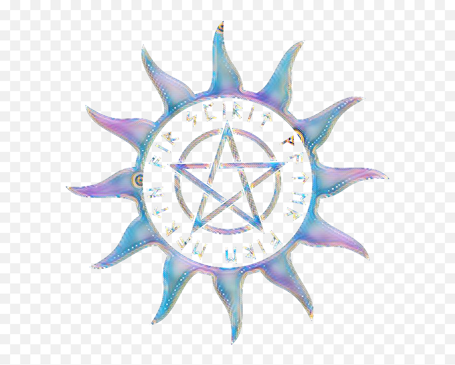 Pentacle Png - Freetoedit Stickers Sticker Pentagram Pentagram Sun Emoji,Pentagram With Emojis