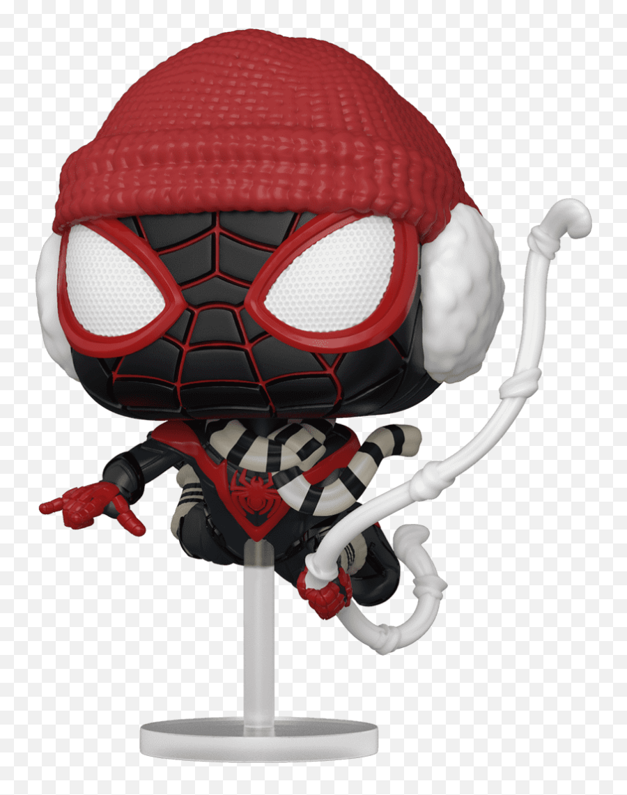 New U0027marvelu0027s Spider - Man Miles Moralesu0027 Funkos Swing Onto Miles Morales Winter Suit Funko Pop Emoji,Cartoon Emotion Task Culture