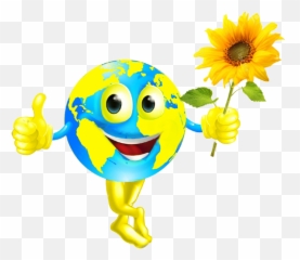 About The Day - Criglernajjar Day Cartoon Globe Man Emoji,Flower Like Emoticon Facebook