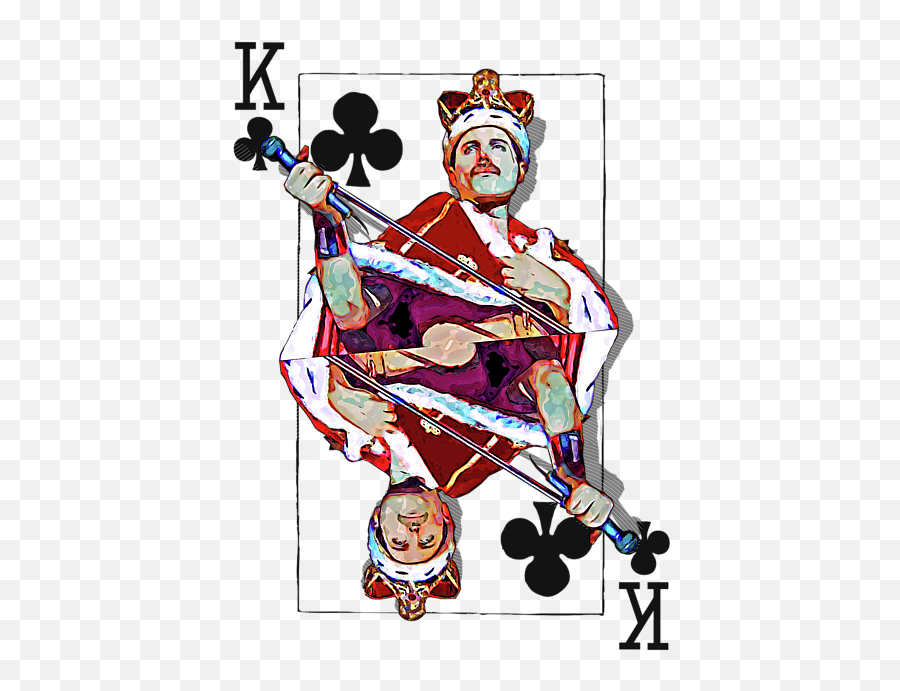 The Kings - King Of Clubs Emoji,Freddie Mercury Emoticon Facebook