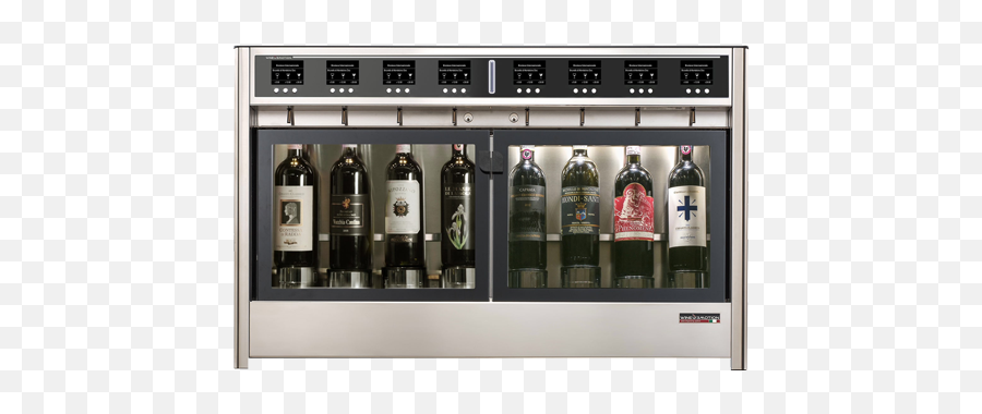 8 Bottle Wine Dispenser - Wine Dispenser Emoji,Wine Emotion Wine-dispensing System