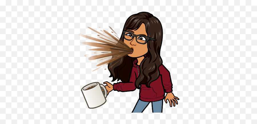 What Does Your Bitmoji Avatar Look Like - Cartoon Spit Out Coffee Emoji,Snapchat Emojis Sleeping Drinking Coffee