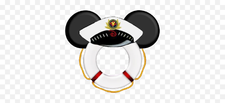 Christmas Mickey Ears Clipart - Clip Art Disney Cruise Line Logo Emoji,Disney Ears Emoji