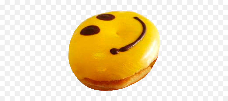 Donuts - Ritondo Happy Emoji,Corazon Sin Relleno Emoticon Png