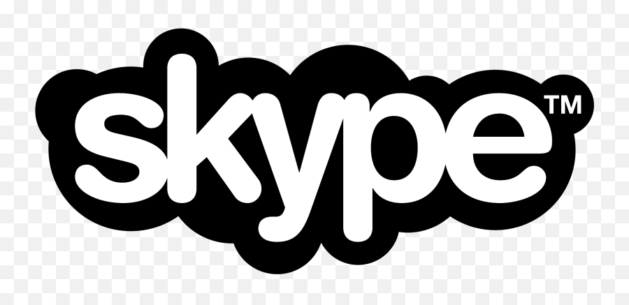Skype Transparent Image - Black Skype Logo Transparent Emoji,Super Hero Emojis For Skype