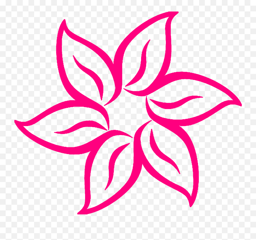 Dibujos De Whatsapp Flores - Simple Cute Flower Clip Art Emoji,Emoticon De Muchas Rosas Para Whatsapp
