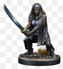 Michonne Png - Walking Dead All Out War Michonne Emoji,Walking Dead Negan Emojis