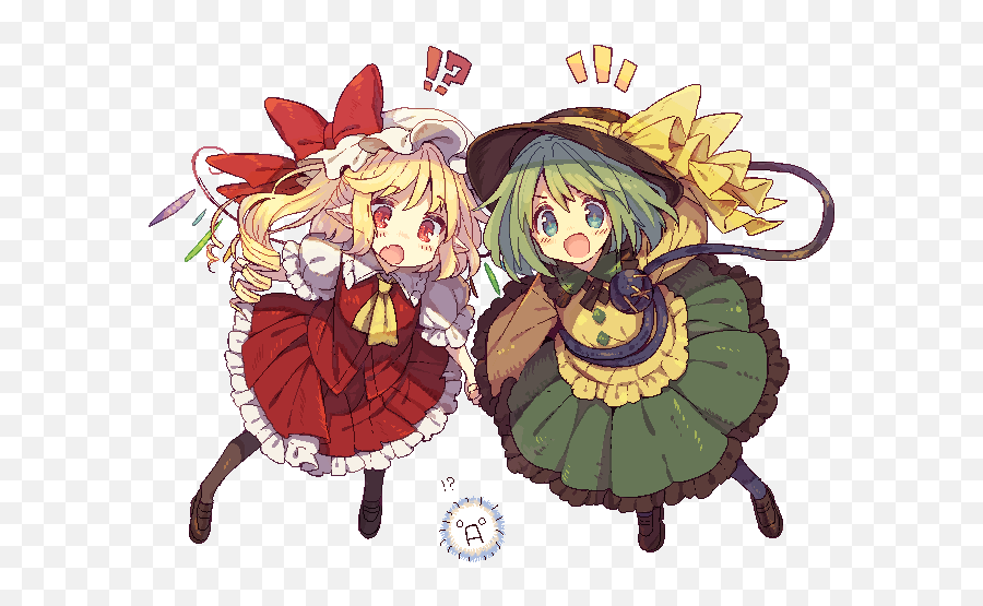 The Little Sisters Found Something Touhou Emoji,Touhou Marisa Emotions