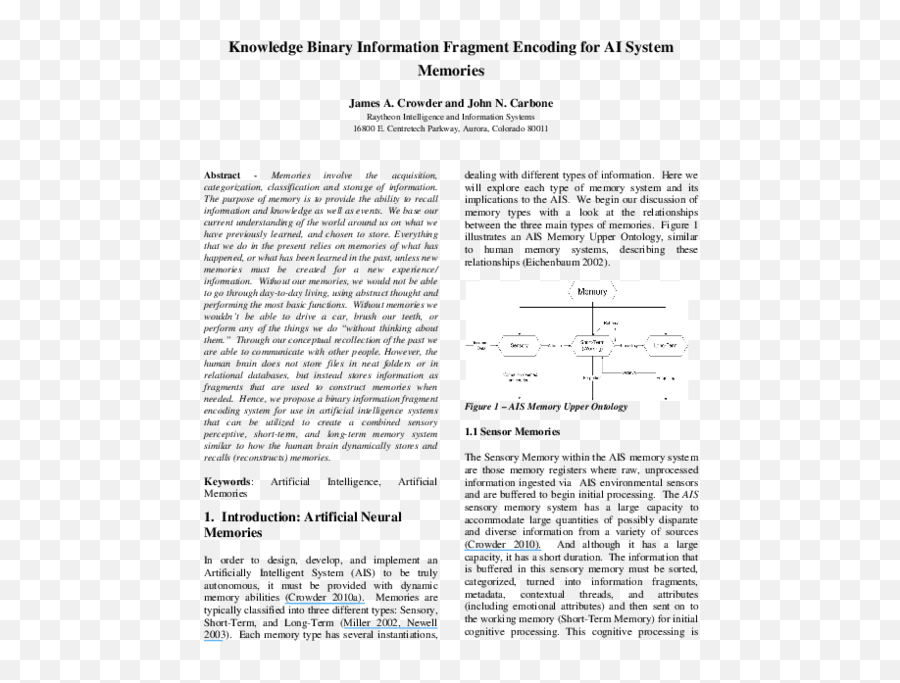 Pdf Knowledge Binary Information Fragment Encoding For Ai Emoji,Fragmented Memories With Emotions