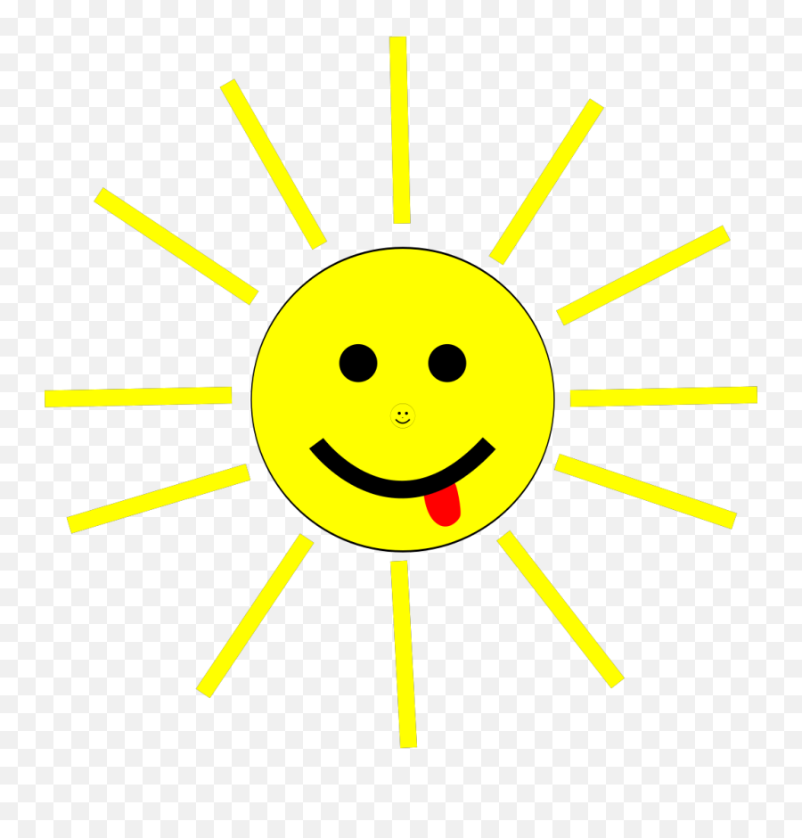 Sun Sticking Out Tongue Transparent Png - Stickpng Emoji,Tongue Sticking Out Emoticon For Facebook