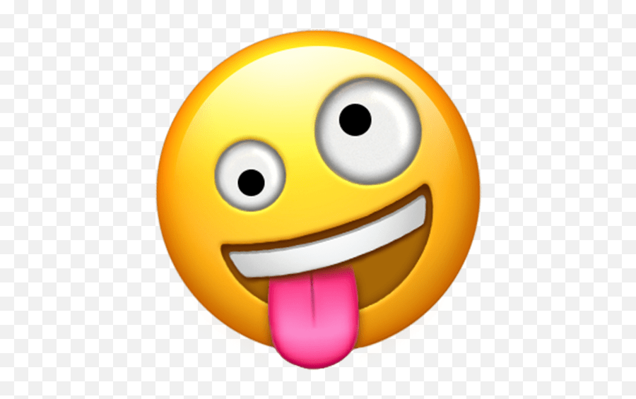 New Emoji - Crazy Face Emoji Png,Celebration Emoji